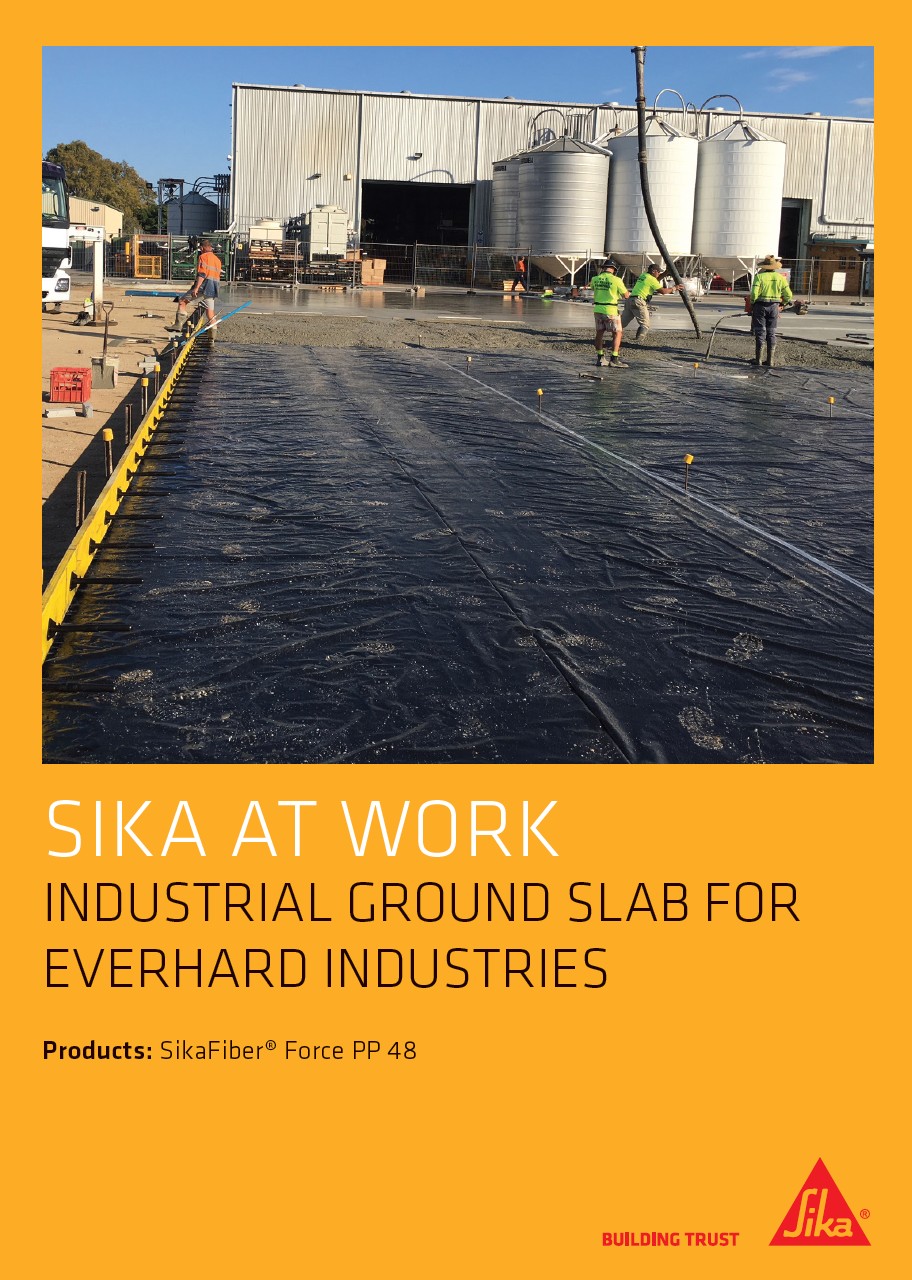 Industrial Ground Slab for Everhard Industries