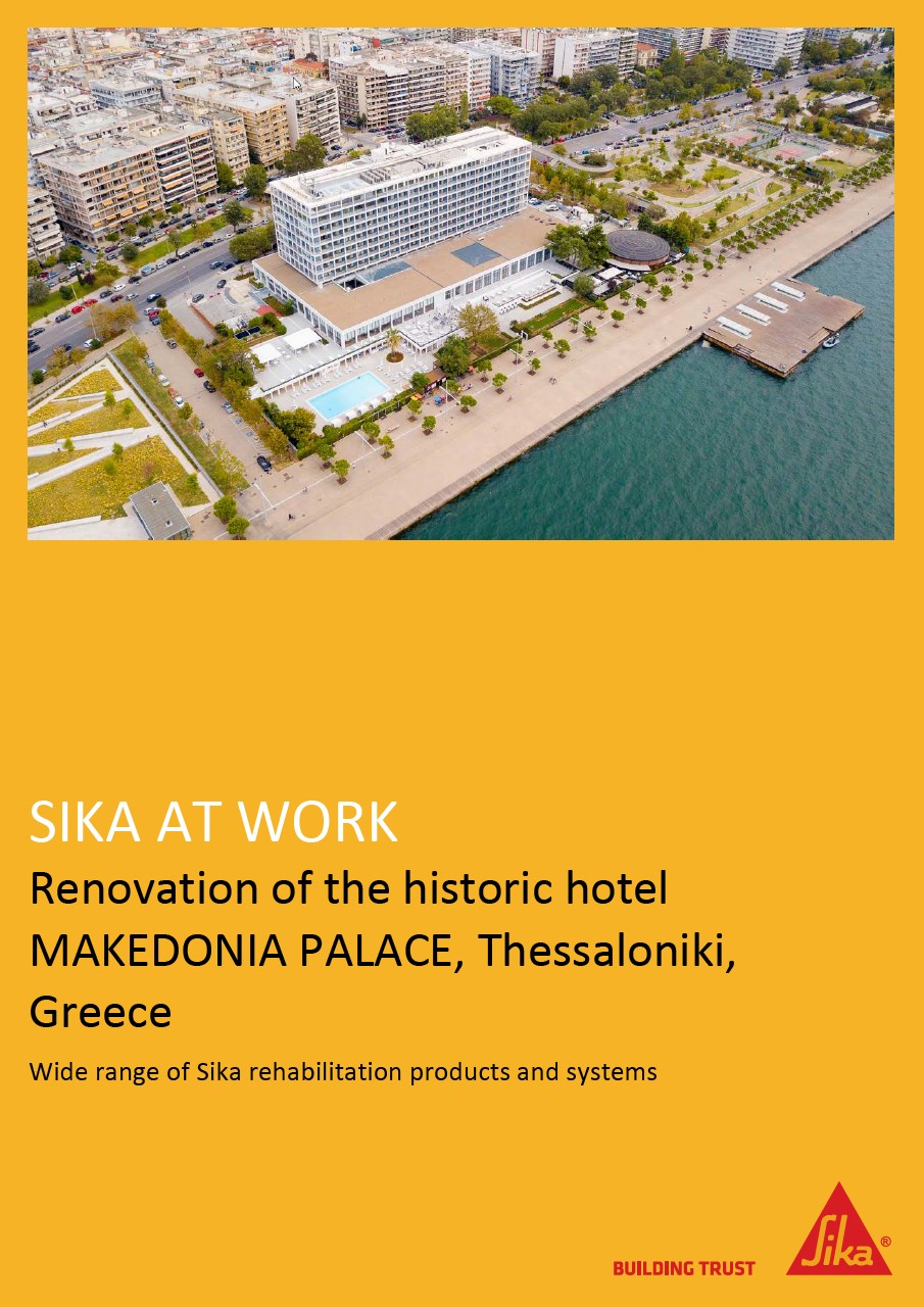 Restoration of the historic hotel, MACEDONIA PALACE, Thessaloniki, Greece