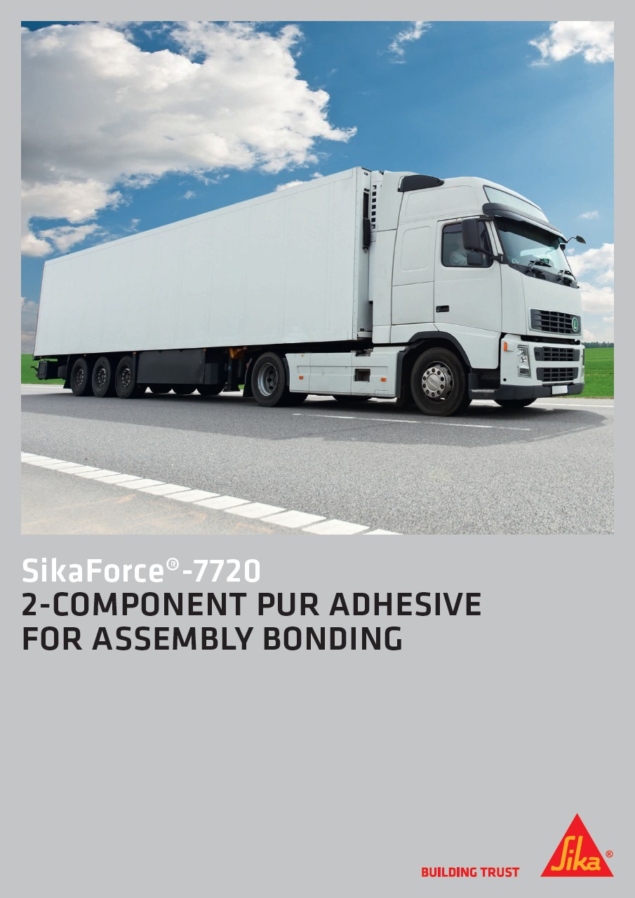 SikaForce®-7720 - Εποξειδικό συγκολλητικό δομικών εφαρμογών